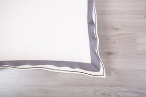 Federa per cuscino decorativo Ermes in raso di cotone