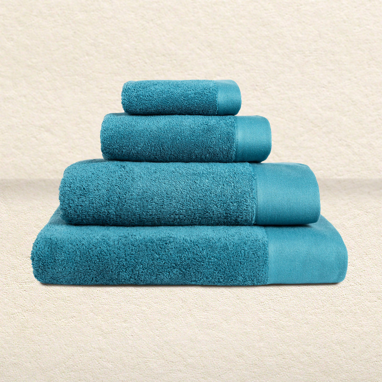 Coppia di asciugamani viso e ospite Cotton Soft