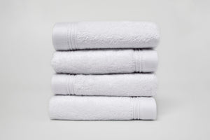 Set di lavette Elegance in puro cotone