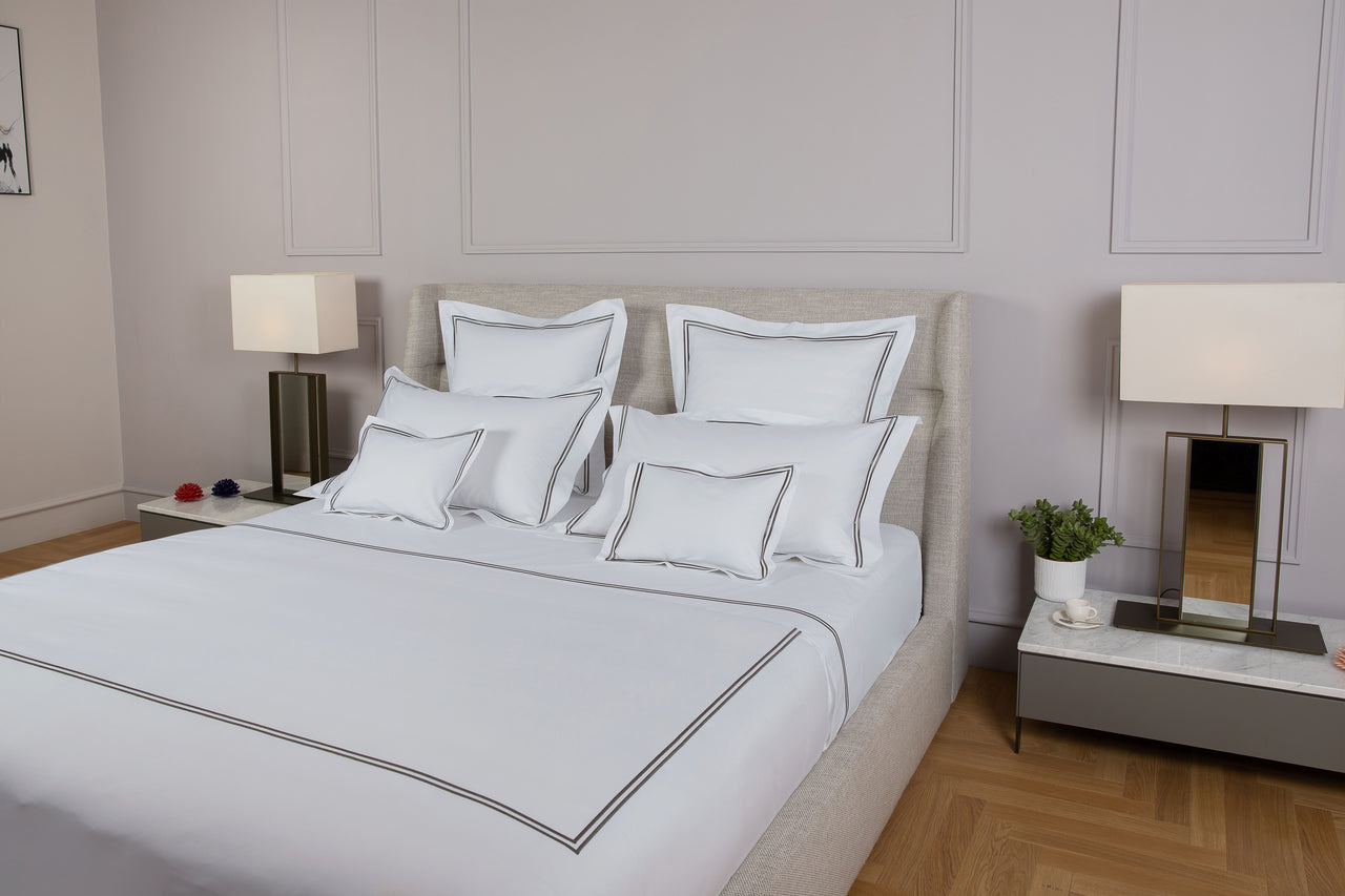 Federa per cuscino decorativo Lux Hotel in cotone percalle