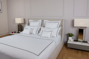 Federa per cuscino decorativo Lux Hotel in cotone percalle