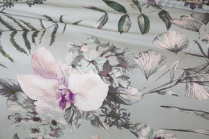 Completo Letto Matrimoniale Bloom in raso di cotone