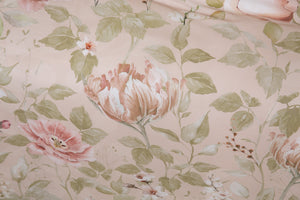 Completo Letto Matrimoniale Bloom in raso di cotone