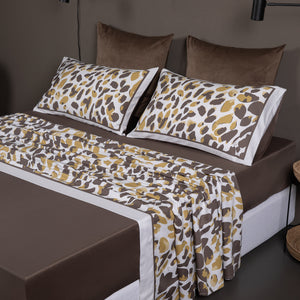 Completo Letto Madagascar in raso di cotone