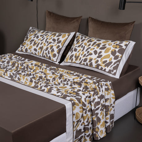Completo Letto Madagascar in raso di cotone