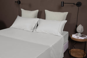 Completo Letto Matrimoniale Elba in raso di cotone