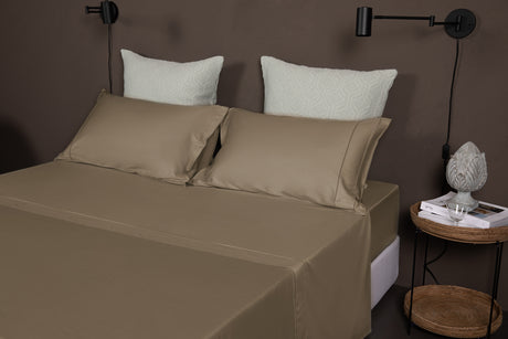 Completo Letto Matrimoniale Elba in raso di cotone