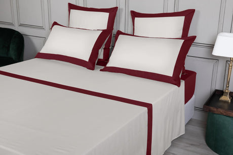 Completo letto Apollo in raso di cotone 300 TC