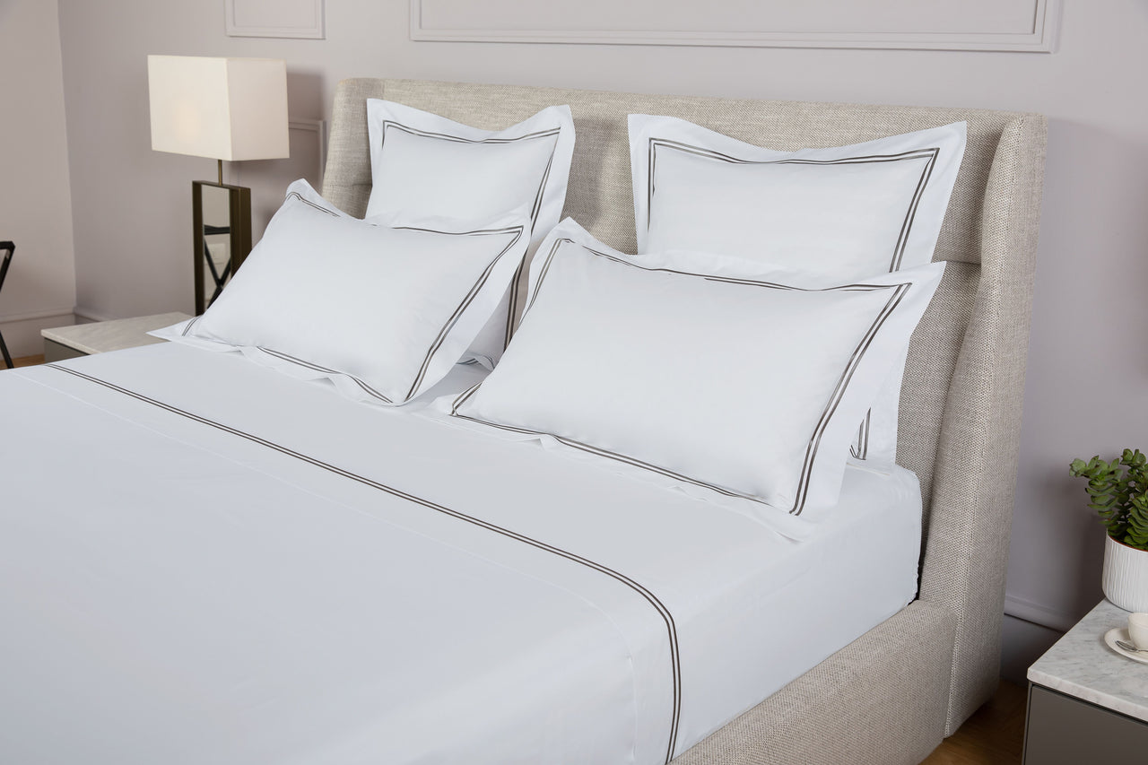 Federa per cuscino Lux Hotel in cotone percalle