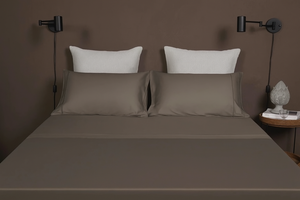Completo Letto Matrimoniale Elba in raso di cotone