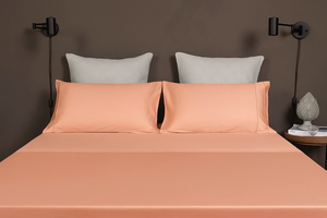 Completo Letto Matrimoniale Elba in raso di cotone