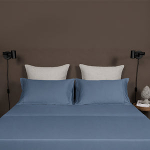 Completo Letto Matrimoniale Elba in raso di cotone