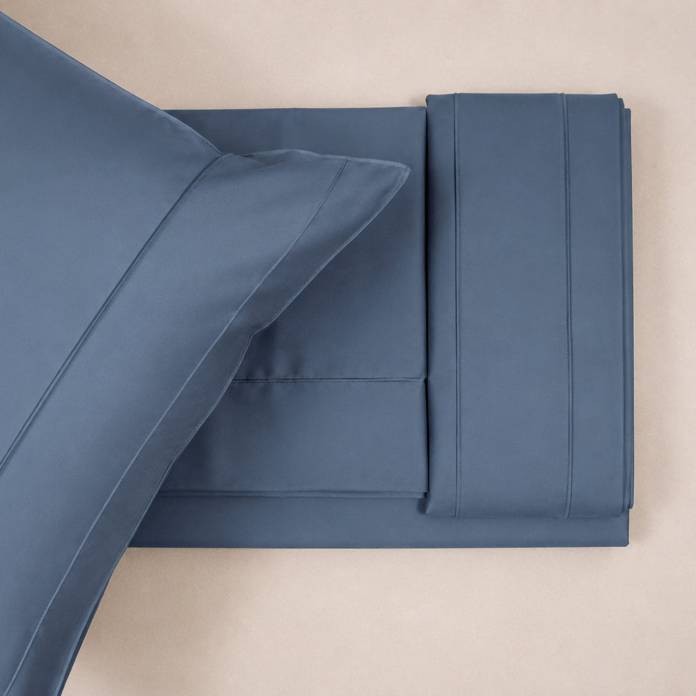 Completo Letto Matrimoniale Elba in raso di cotone