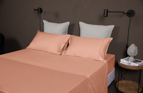 Completo Letto Matrimoniale Elba in raso di cotone