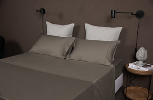 Completo Letto Matrimoniale Elba in raso di cotone