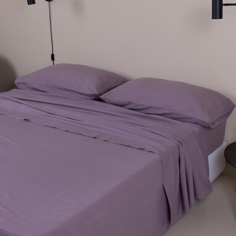 Completo Letto Matrimoniale Madeira in percalle di cotone