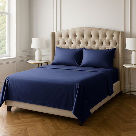 Completo Letto Essentials in Cotone Mako Satin