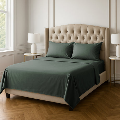 Completo Letto Essentials in Cotone Mako Satin