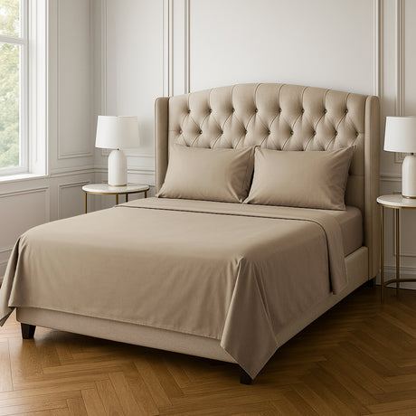 Completo Letto Essentials in Cotone Mako Satin