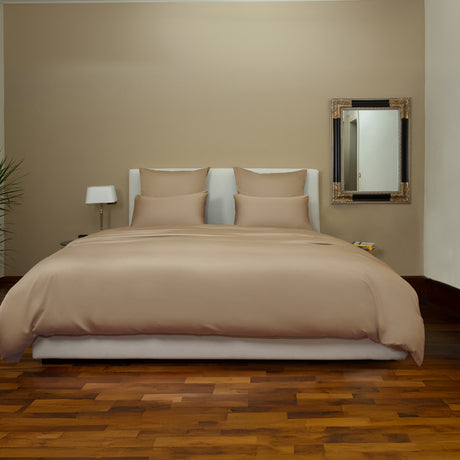 Parure Copripiumino Essentials in Cotone Mako Satin