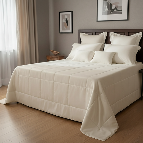 Trapuntino Elegance in raso di cotone