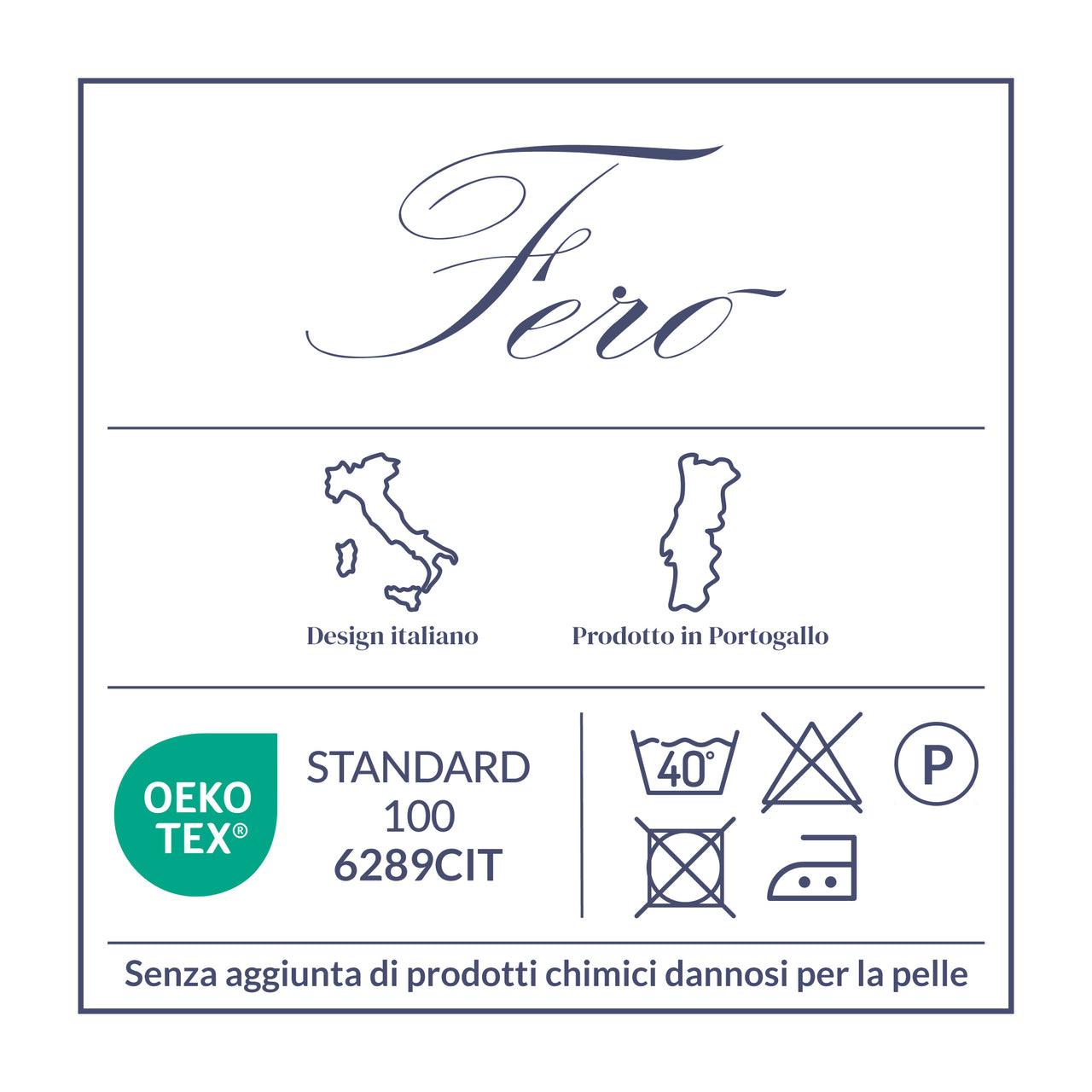 Parure Copripiumino Essentials in Cotone Mako Satin