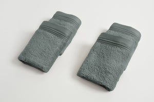 Set di lavette Elegance in puro cotone