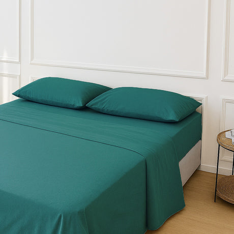 Completo Letto Matrimoniale Aura in cotone percalle