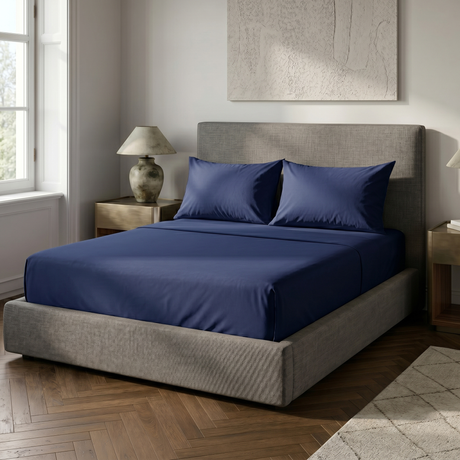 Completo Letto Essentials in Cotone Mako Satin