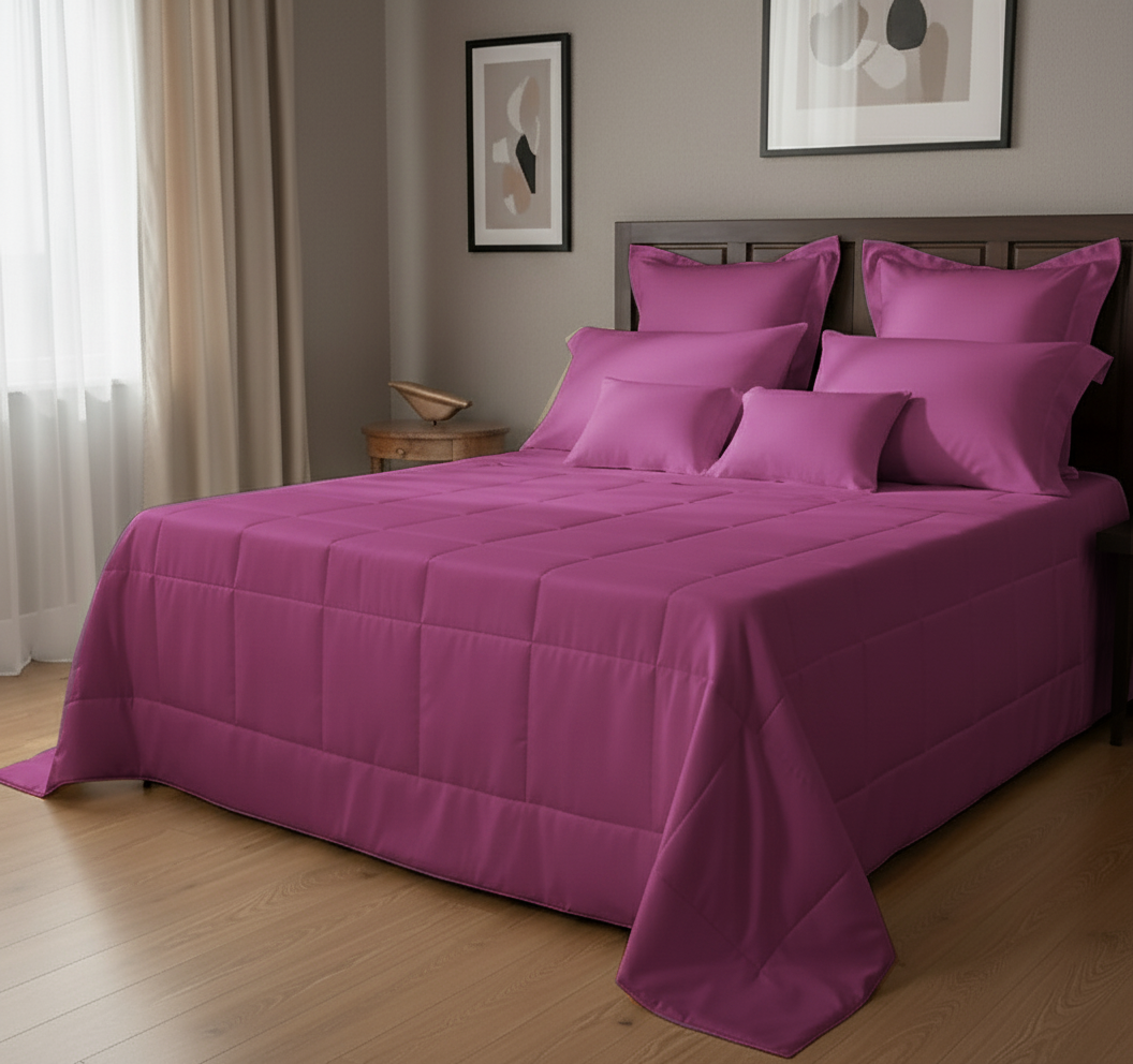 Trapuntino Elegance in raso di cotone