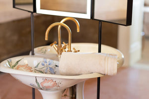 Telo da bagno Serikos con seta