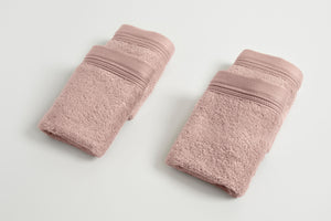 Set di lavette Elegance in puro cotone
