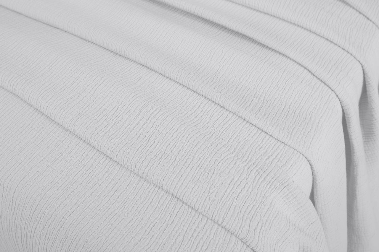 Copriletto Capri in doppia garza stone washed