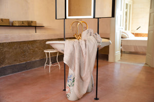 Telo da bagno Serikos con seta