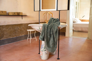 Telo da bagno Serikos con seta