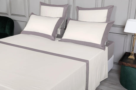 Completo letto Apollo in raso di cotone 300 TC