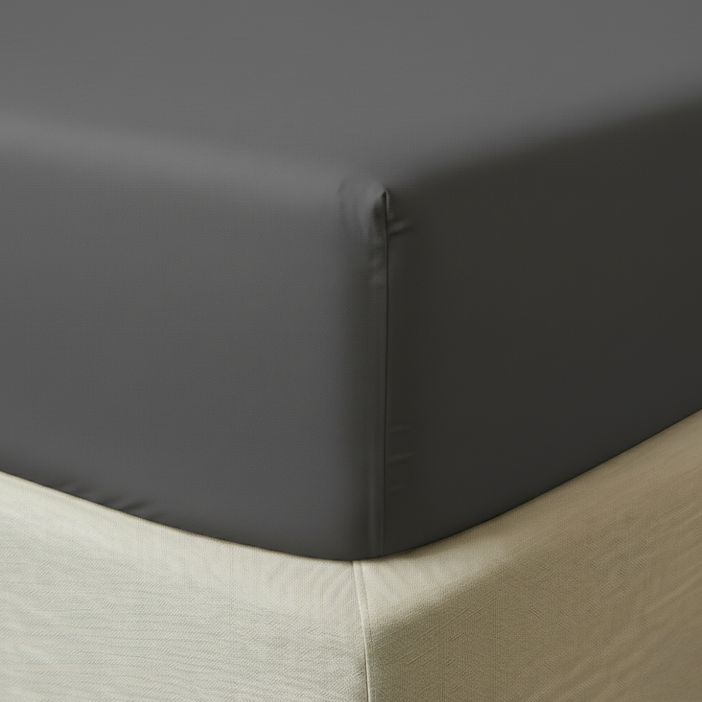 Lenzuola sotto ad angolo Raso 300 TC