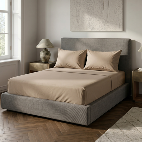 Completo Letto Essentials in Cotone Mako Satin
