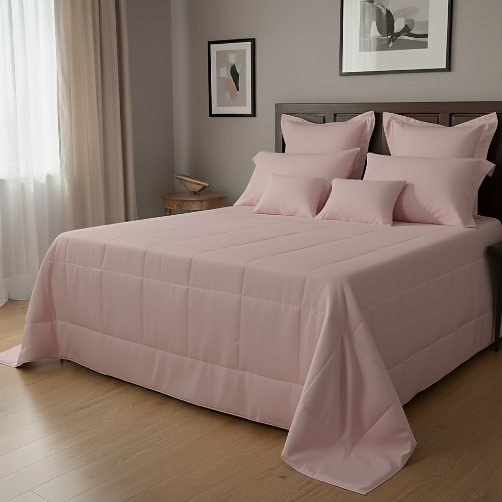 Trapuntino Elegance in raso di cotone